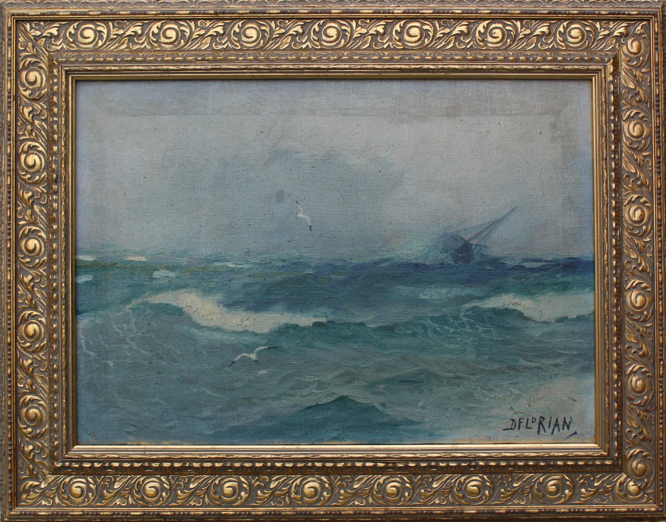 Dimitrie Florian (1899  - 1979) / Rozbúrené more - 1