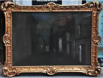 Ladislav Mednyánszky (1852 - 1919) / Nočné svetlá  thumbnail 1
