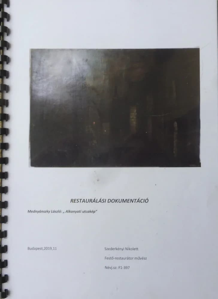 Ladislav Mednyánszky (1852 - 1919) / Nočné svetlá  thumbnail 8