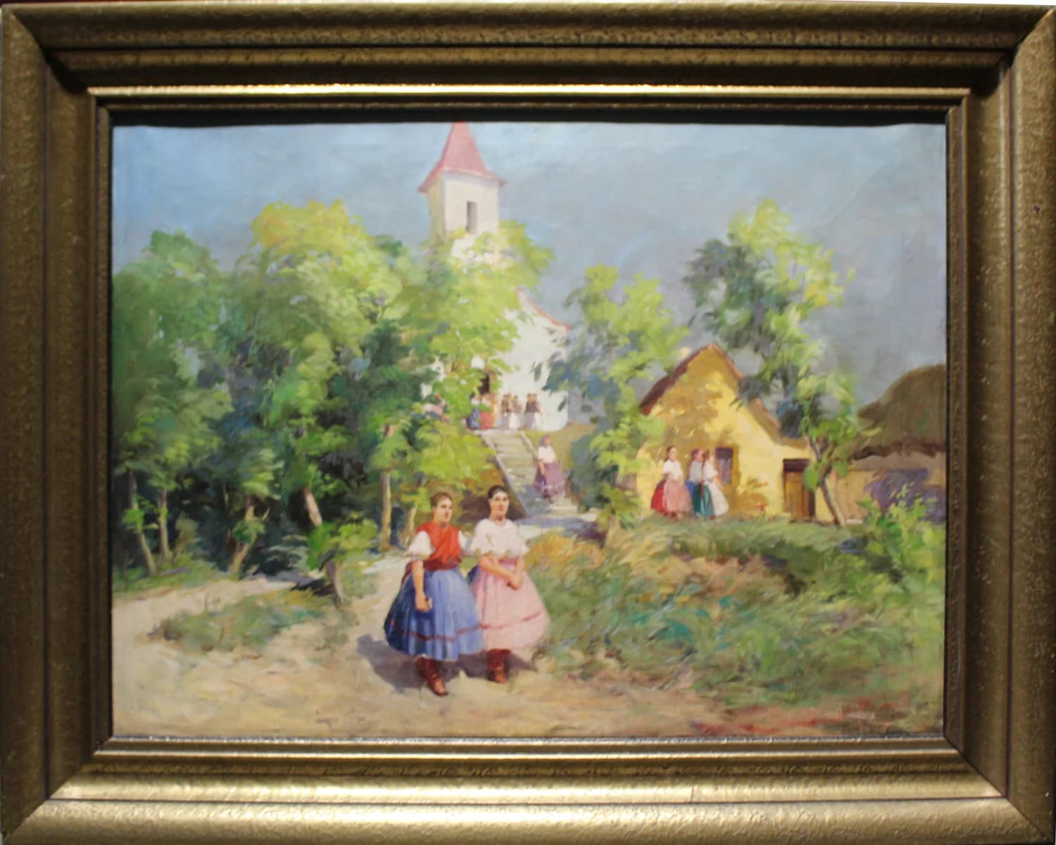 Gyula Gyertyányi Németh (1892 - 1946) / Po omši - 1