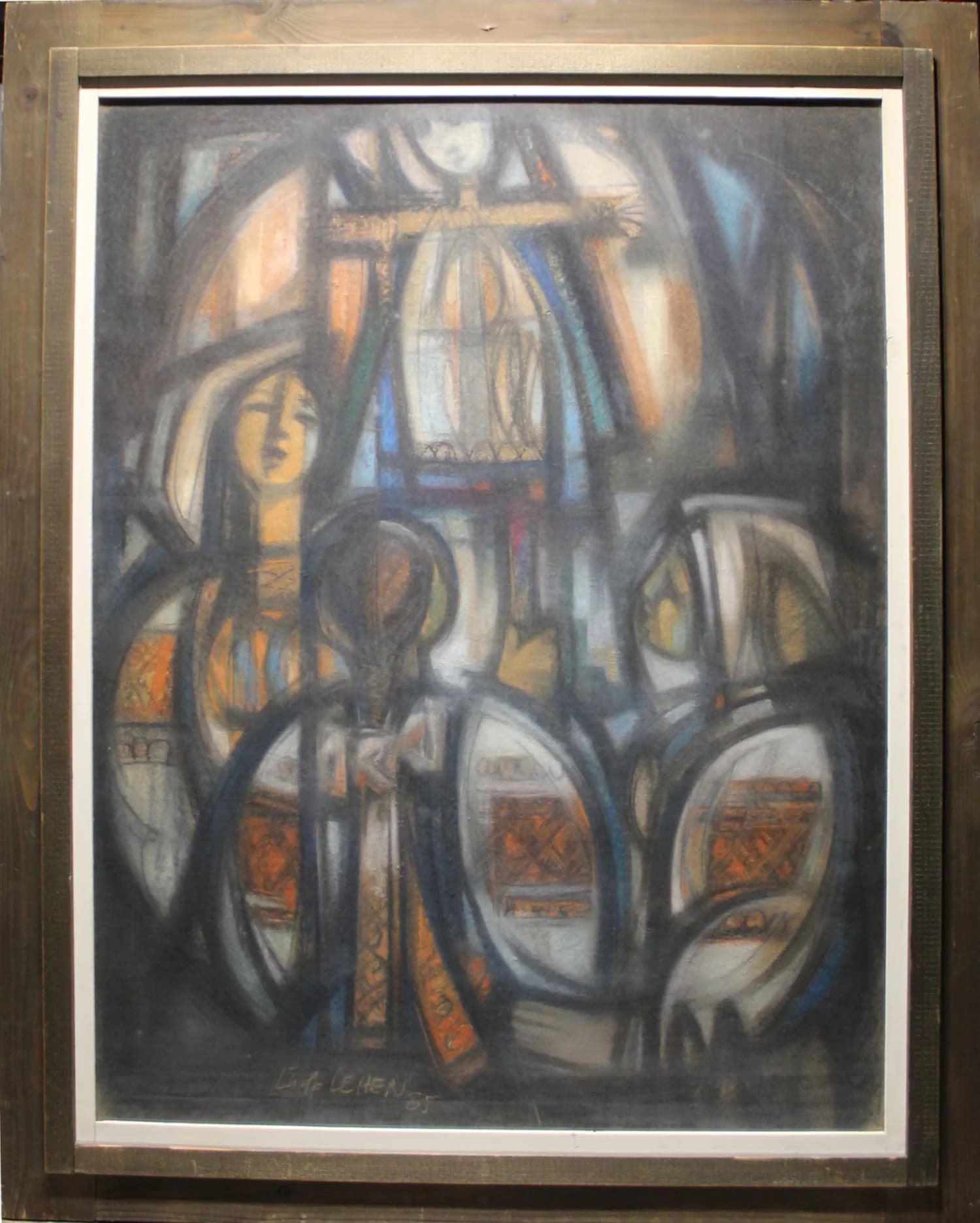 Ľudovít Lehen (1925 - 2014) / Ženy v kroji - 1