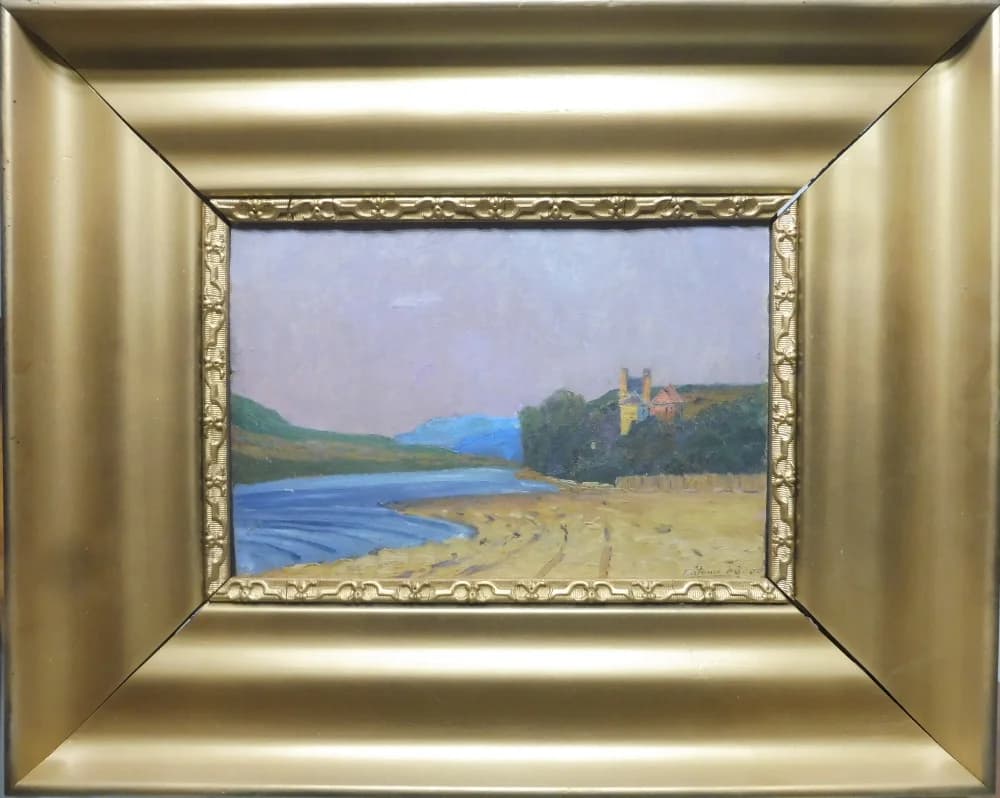 Nándor Katona (1864 - 1932) / Ohyb Dunaja pri Báci - 1