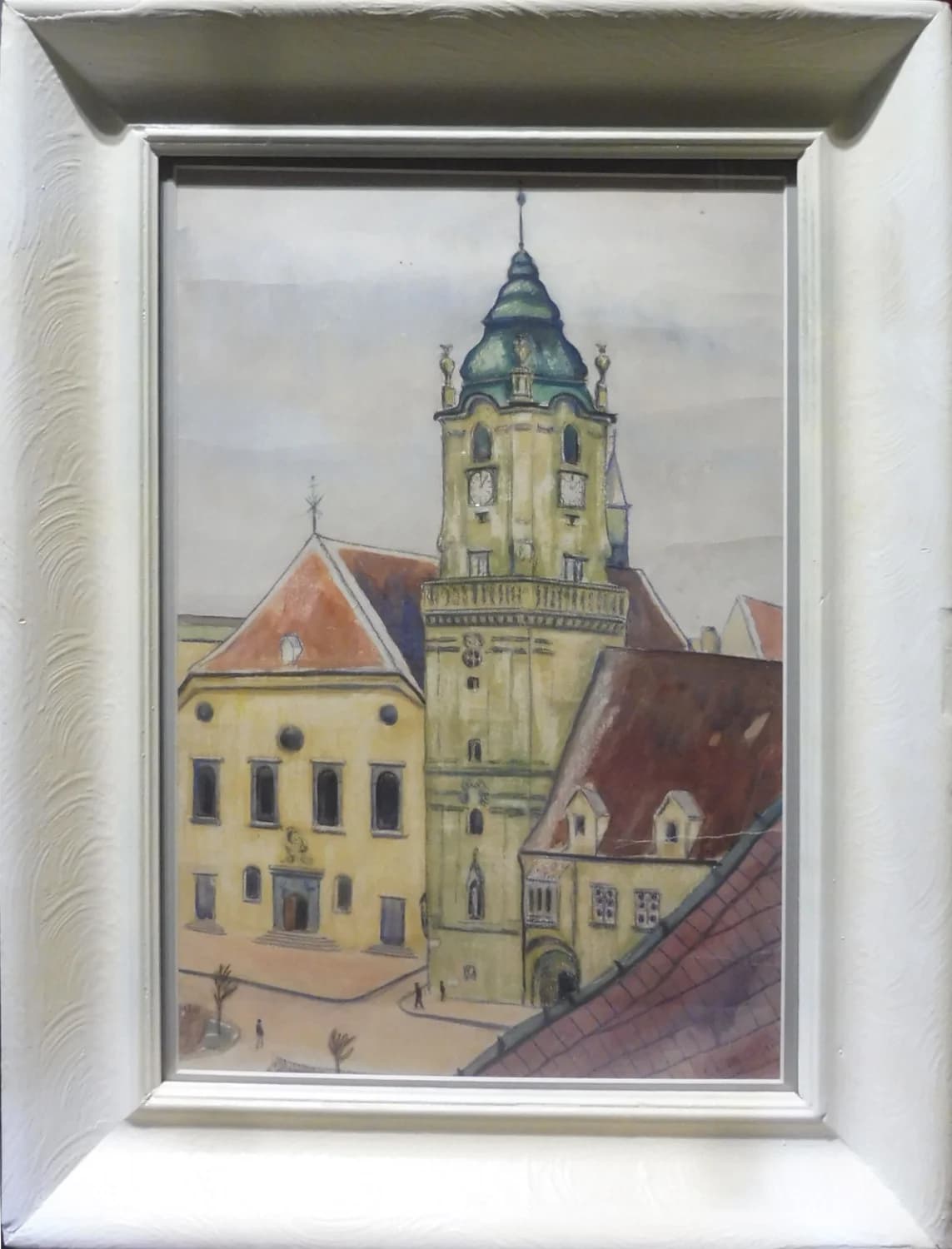 Július Schubert (1888 - 1947) / Stará radnica v Bratislave - 1