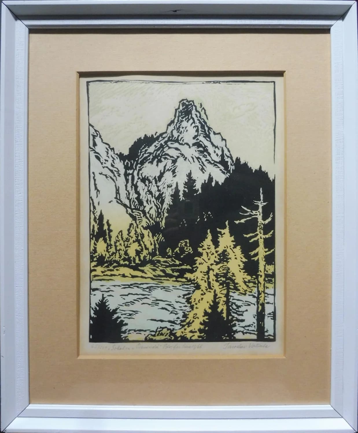 Jaroslav Votruba (1889 . 1971) / Sokolica v Pieninách - 1