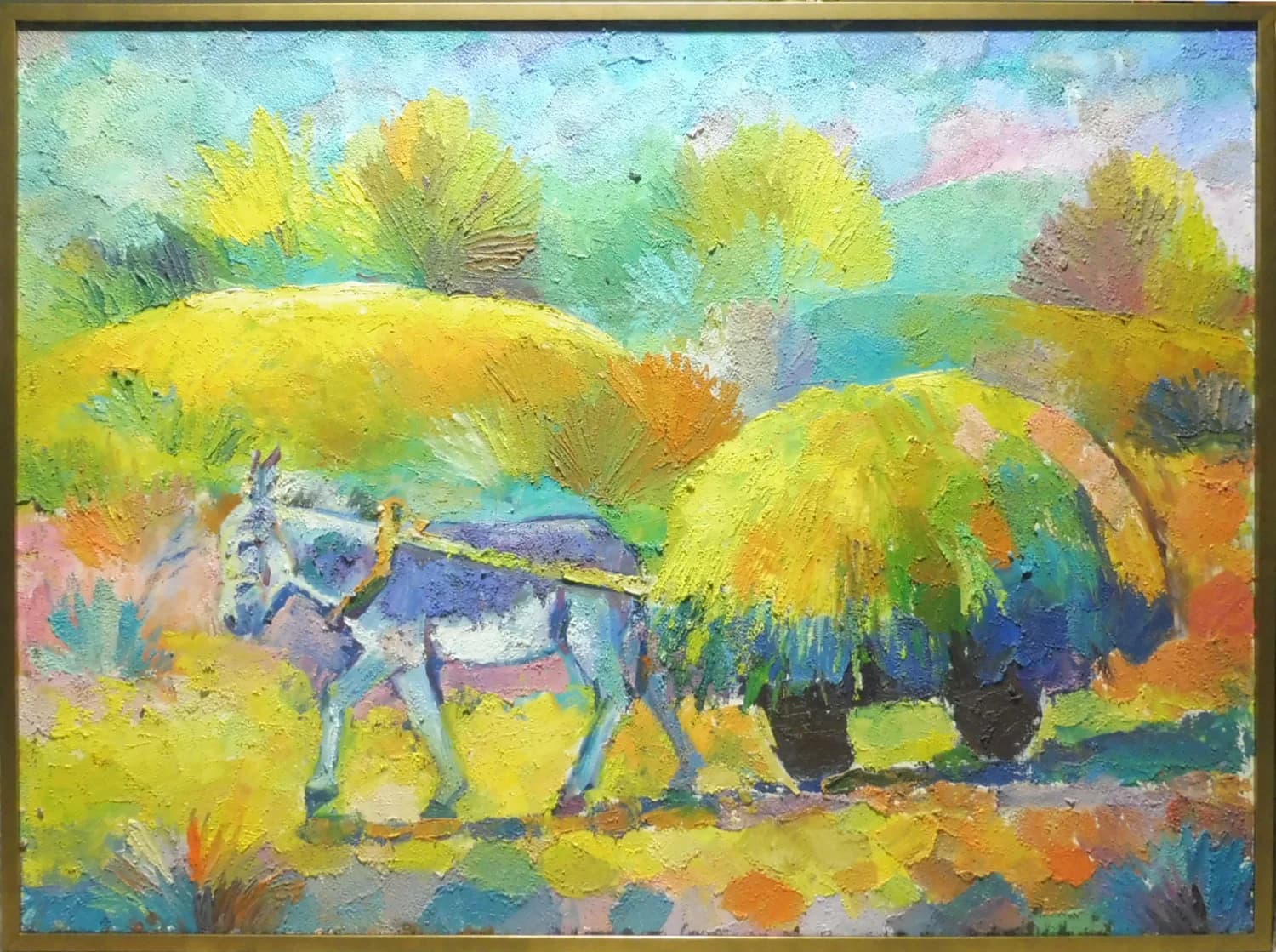 Gulmir Telgoziev / Oslí povoz - 1