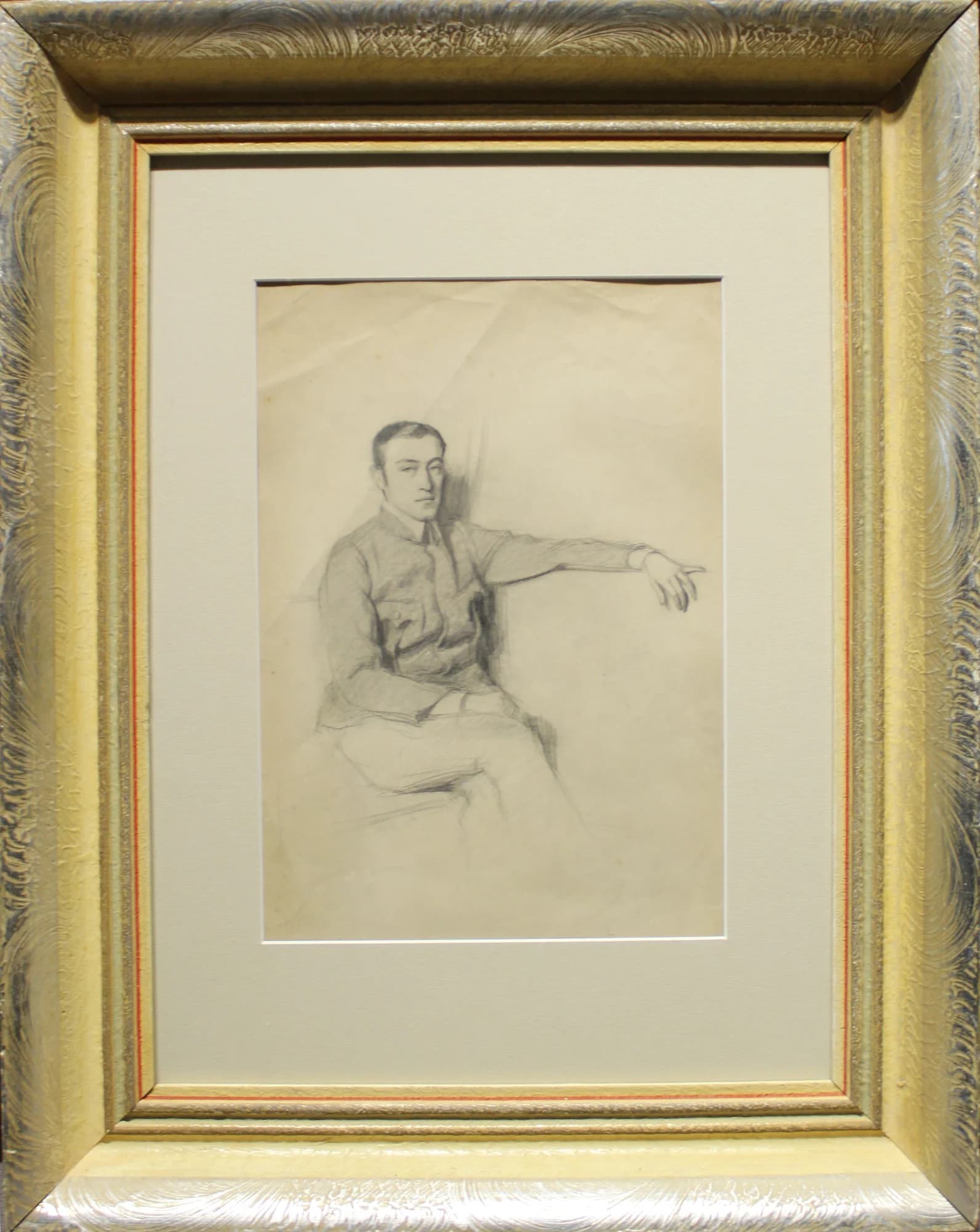 Ladislav Mednyánszky (1852 - 1919) / Portrét mladého muža - 1