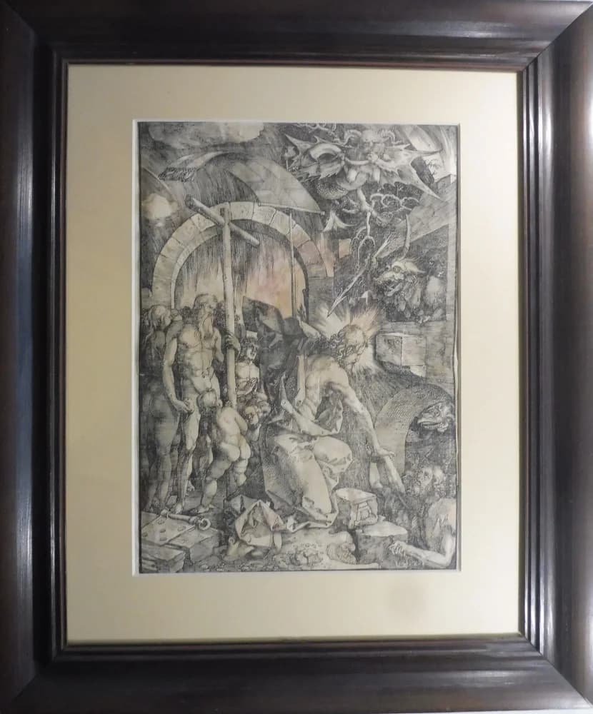 Albrecht Dürer (1471 - 1528) / Kristus v Limbu - 1