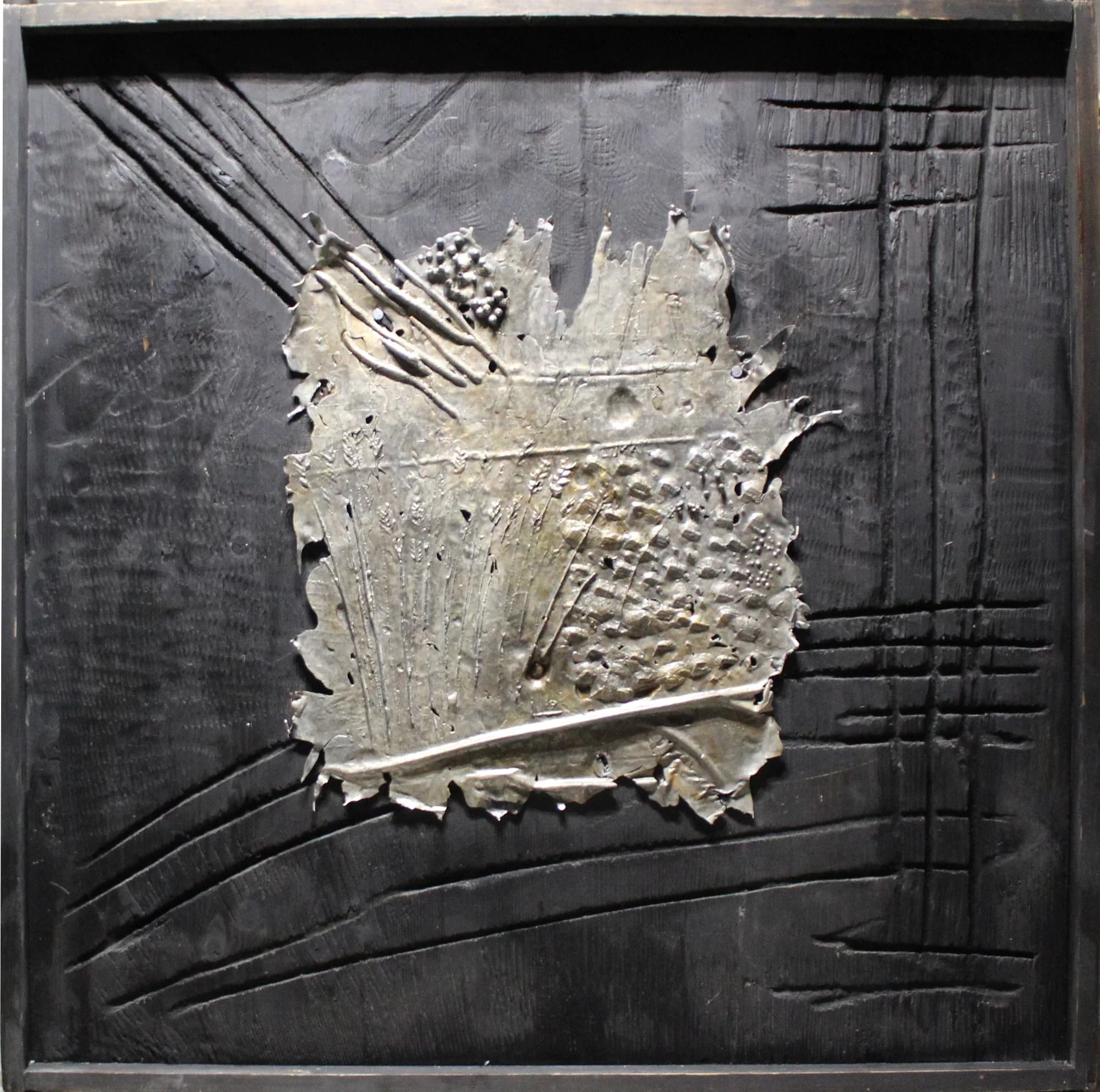 Milan Lukáč (1962) / Čierny reliéf  - 1