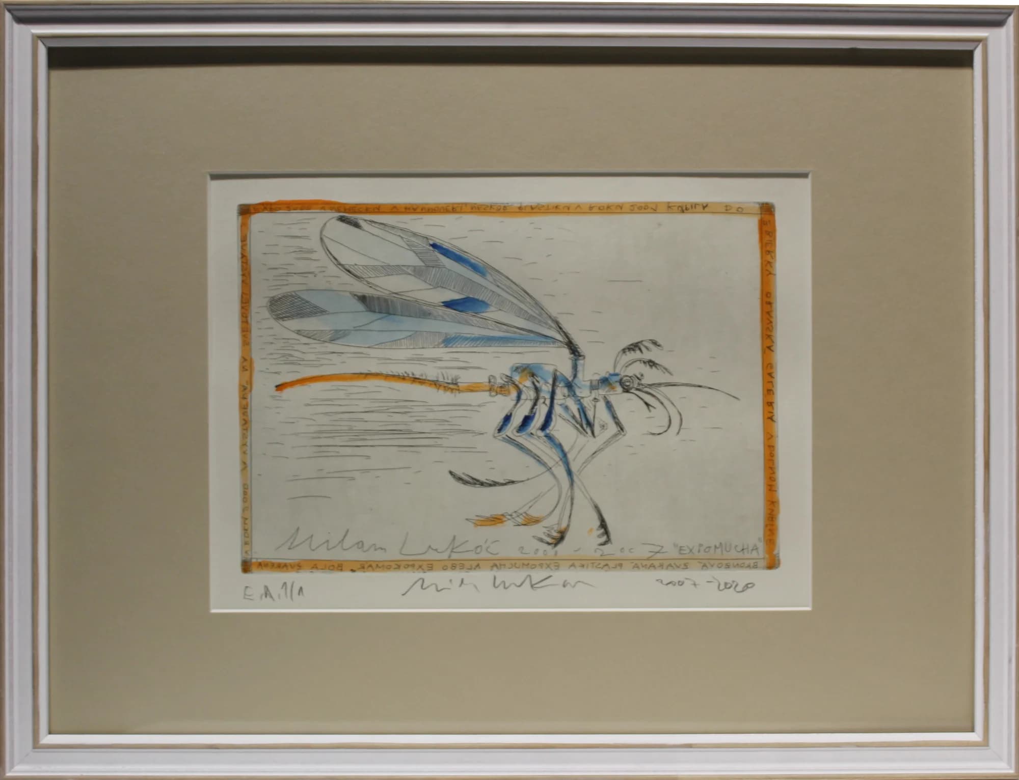 Milan Lukáč (1962) / Expomucha (Farebný variant) - 1