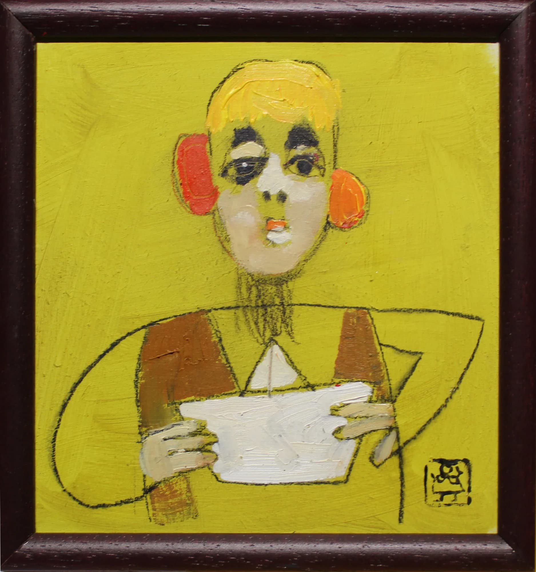 Mgr. Art Jana Viktorová (1978) / Chlapec s loďkou - 1