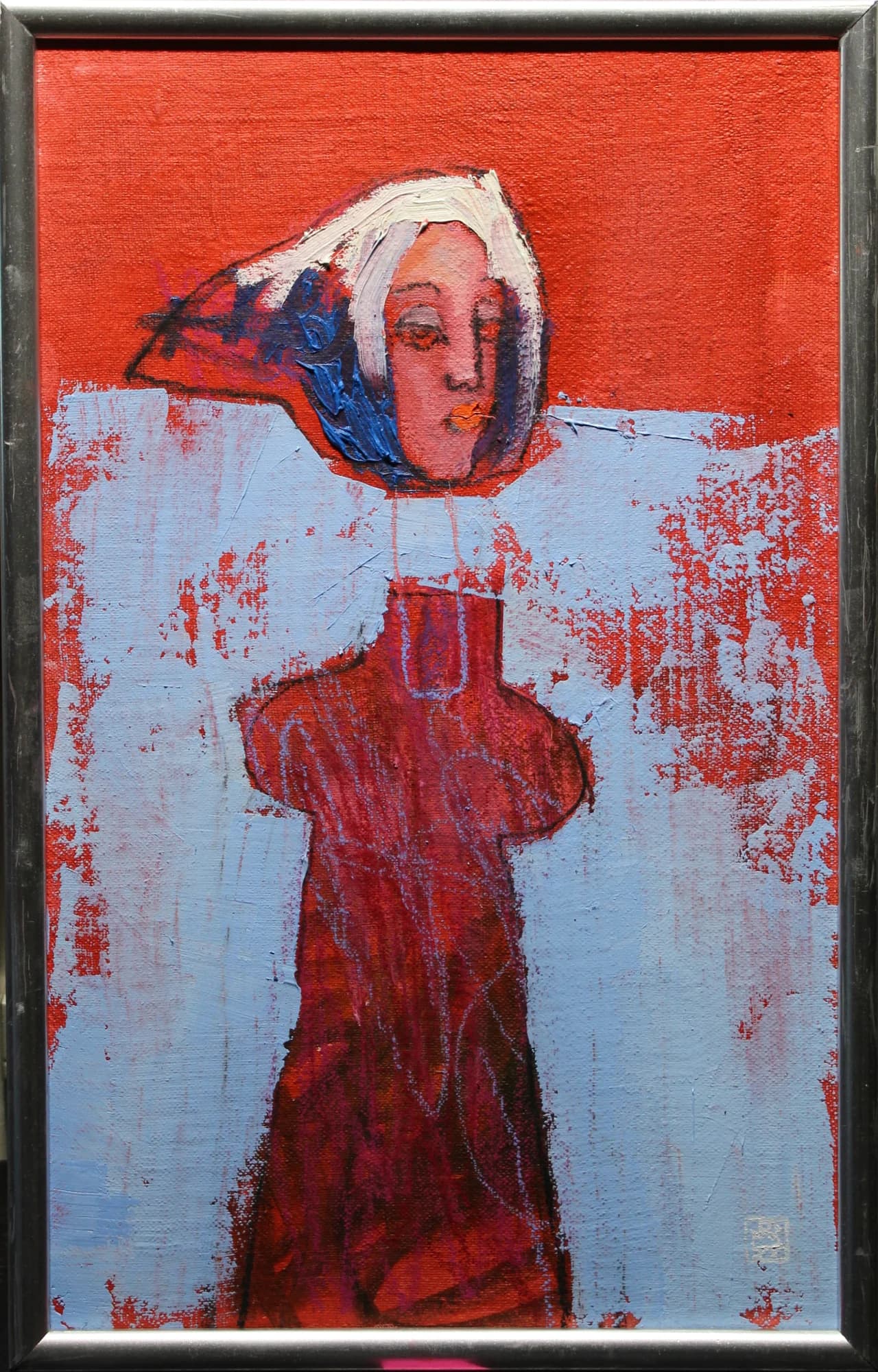 Mgr. Art Jana Viktorová (1978) / Dievča v šatke - 1
