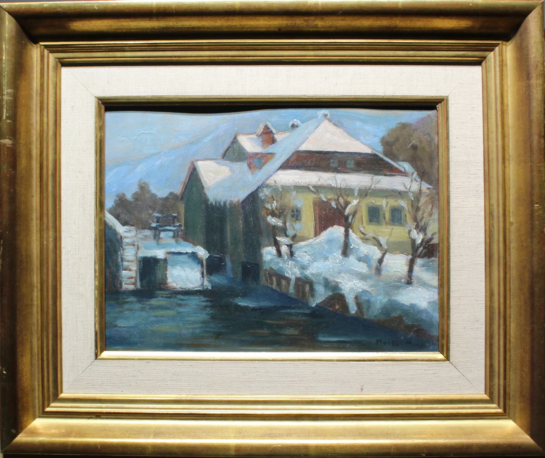 Jozef Teodor Mousson (1887 - 1946) / Vodný mlyn pod Tatrami - 1