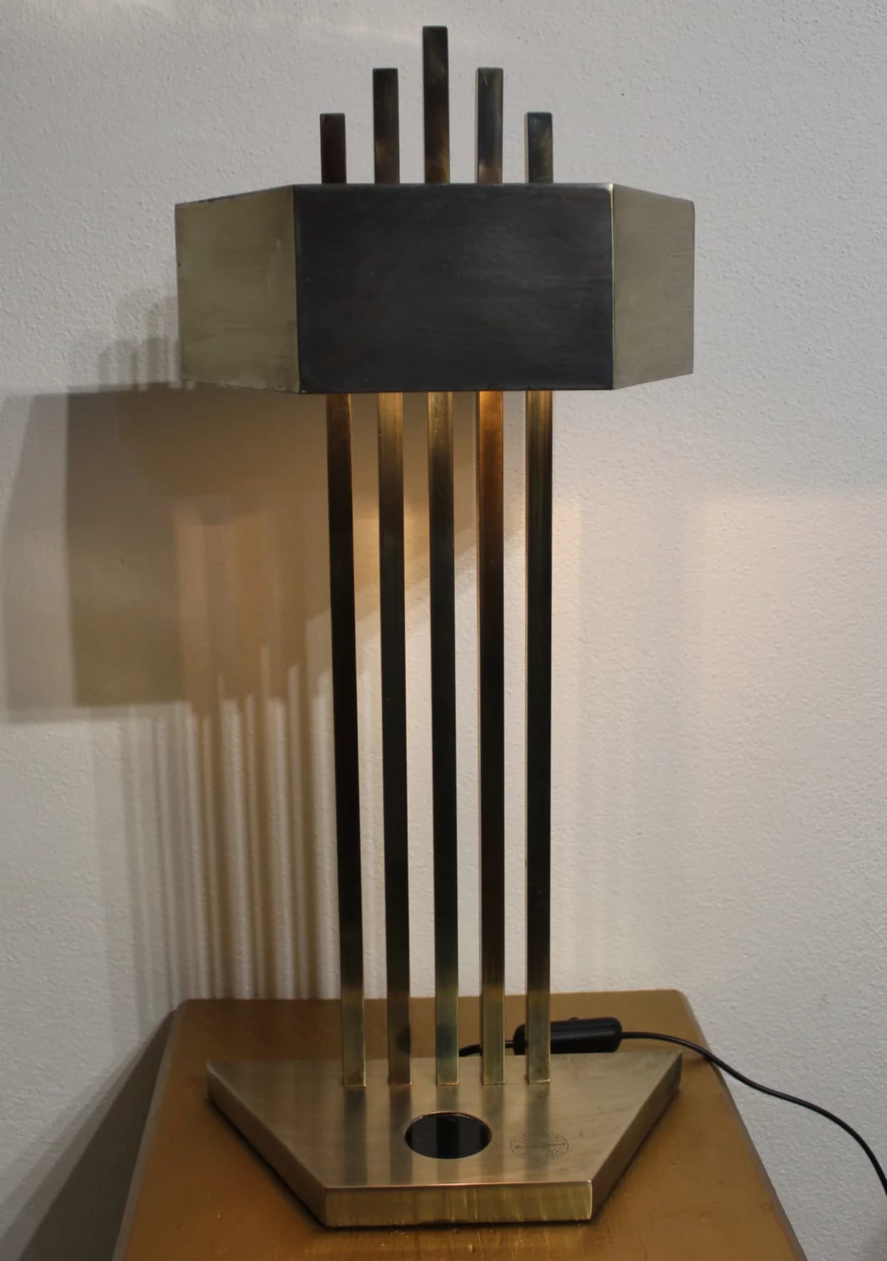Marcel Breuer Art deco stolová lampa 1925 - 1
