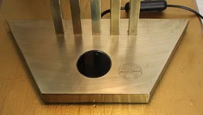 Marcel Breuer Art deco stolová lampa 1925 thumbnail 2