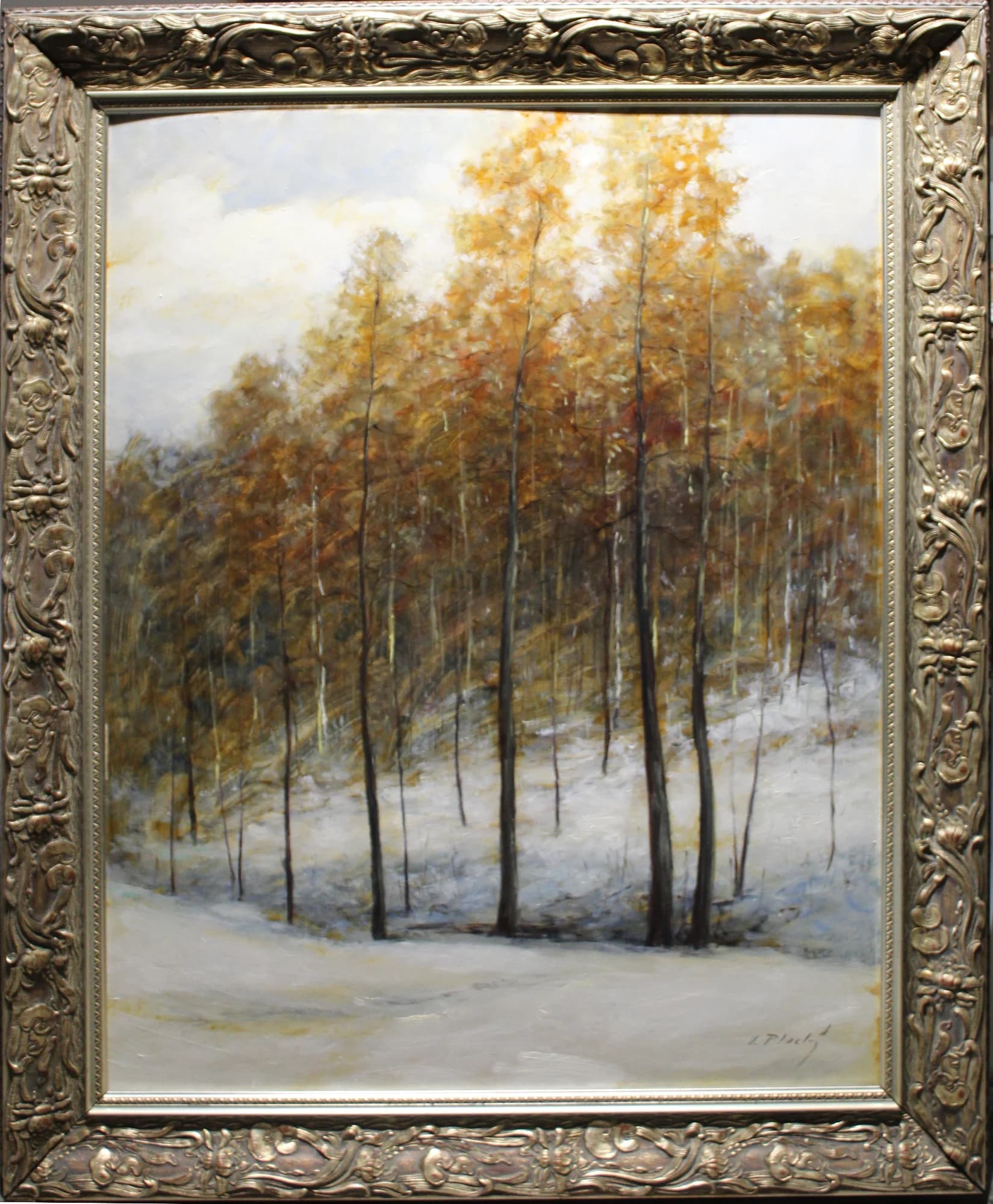 Vladimír Plachý (1956) / Zimný les - 1