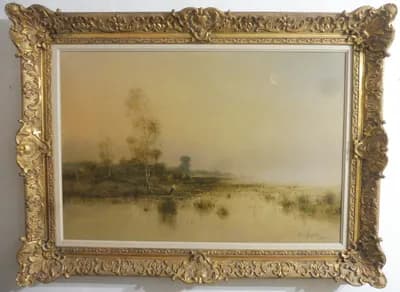 Béla Spányi (1852-1914) / Krajina s jazerom thumbnail 1