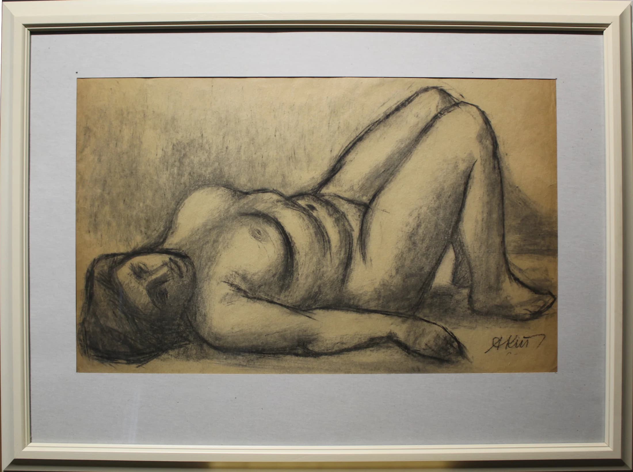 Alexander Kiss (1935 - 2021) / Ležiaca - 1