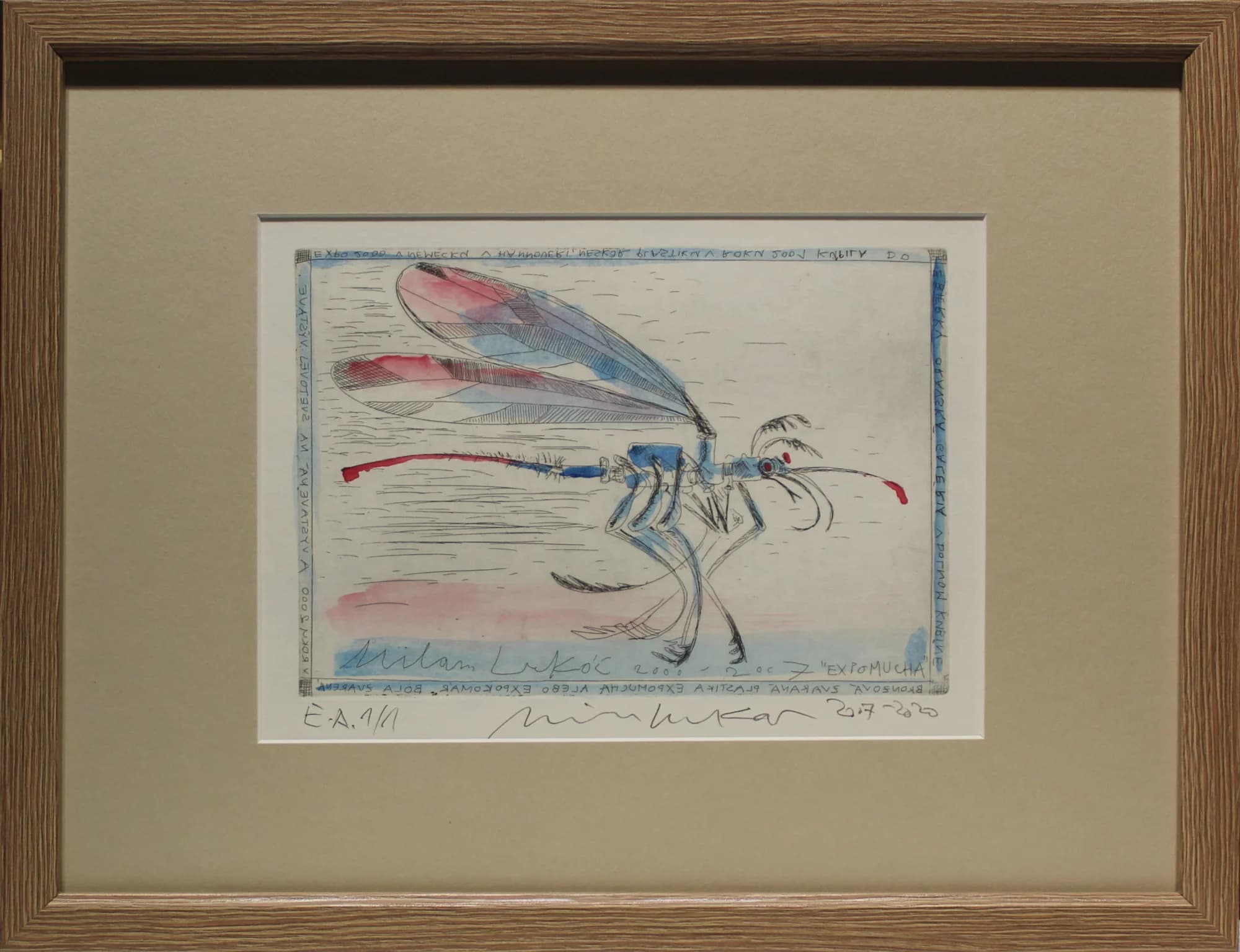 Milan Lukáč (1962) / Expomucha (Farebný variant II) - 1