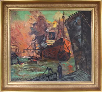 Heinz Loos / Požiar v prístave