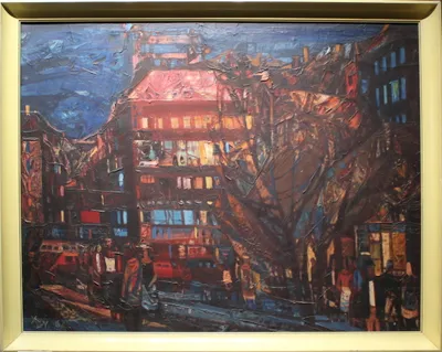 Gyula Xantus (1919 - 1993) / Budapešť v noci