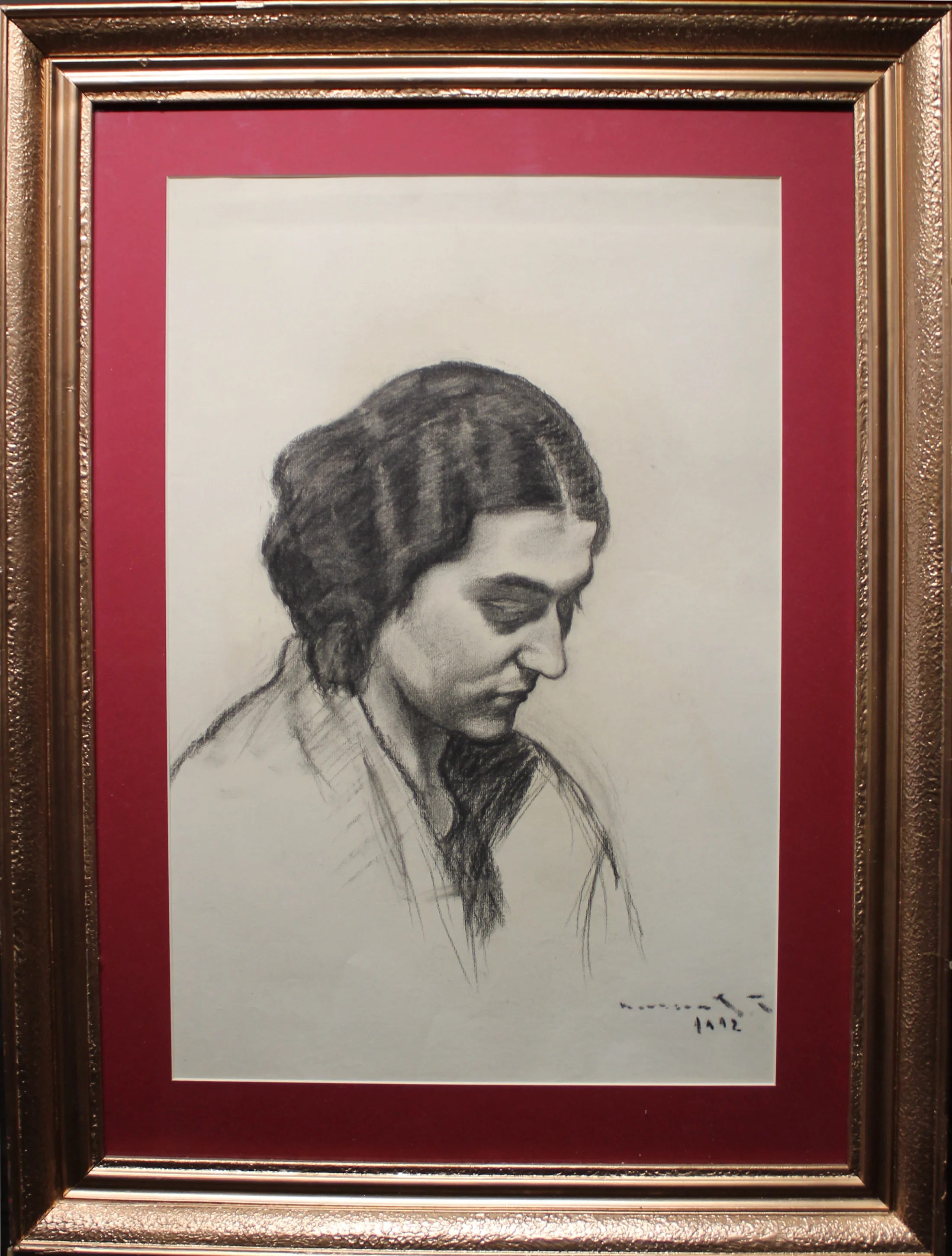 Jozef Teodor Mousson (1887 - 1946) / Portrét mladej ženy