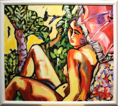 Drahoslav Šolta (1960) / Dievča so slnečníkom