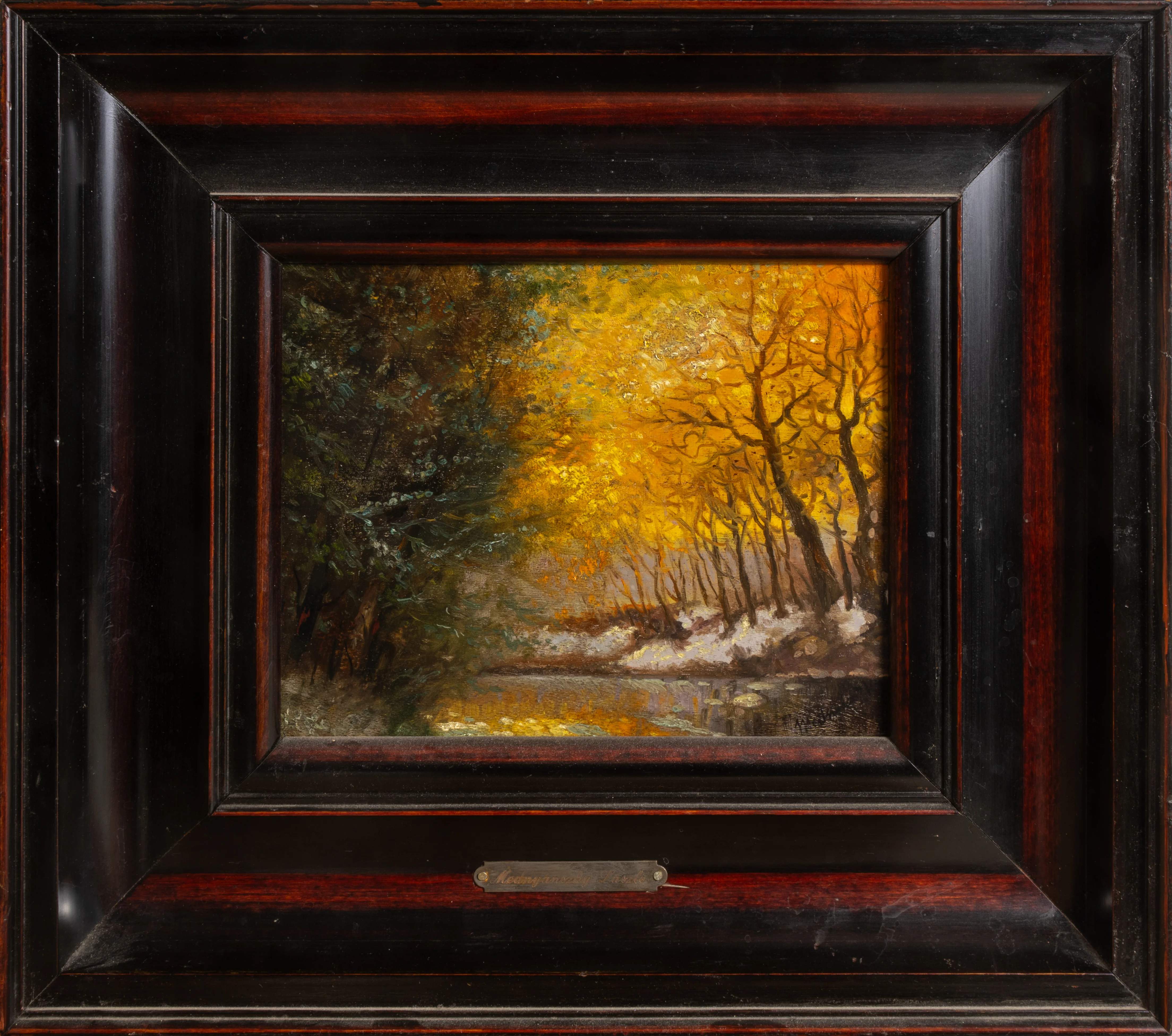 Ladislav Mednyánszky (1852 - 1919) / Krajina s riekou