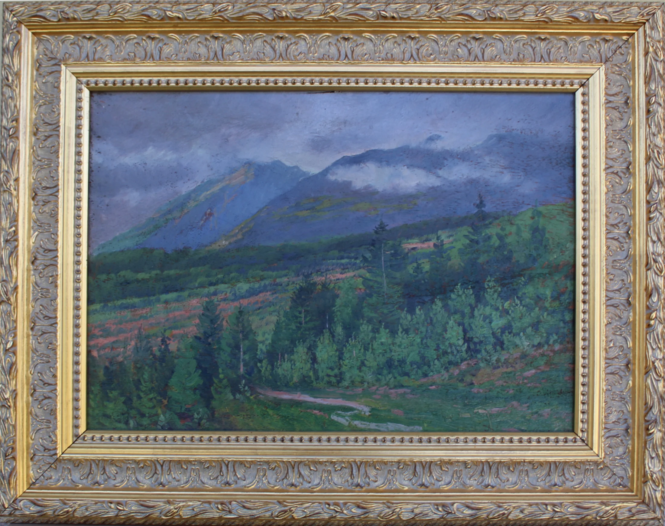 Nándor Katona (1864 - 1932) / Pohľad na Tatry