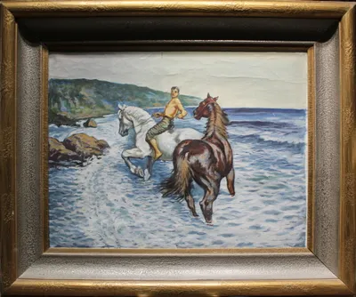 Antonín Hála (1895 - 1952) / Krotenie divokého koňa