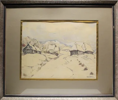 Martin Benka (1888 - 1971) / Zasnežené chalupy