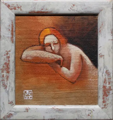 Mgr. Art Jana Viktorová (1978) / Spiaca