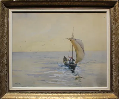 Antal Neogrády (1861 - 1942) / Loďka (Terst)